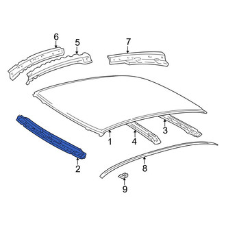 Toyota OE - Front Roof Header Panel