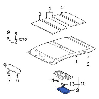 Toyota OE - Dome Light Lens