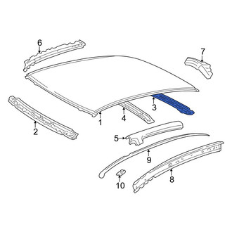 Toyota OE - Rear Roof Header Panel