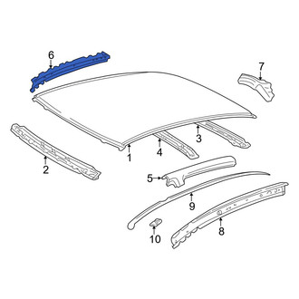 Toyota OE - Left Inner Roof Side Rail