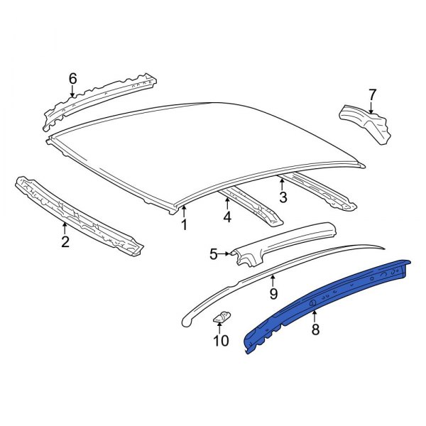 Roof Side Rail Reinforcement