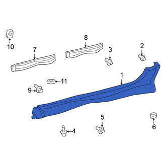Toyota OE - Left Rocker Panel Guard