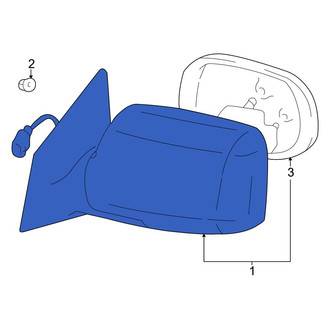 Toyota OE - Front Left Door Mirror