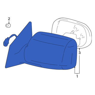 Toyota OE - Front Right Door Mirror