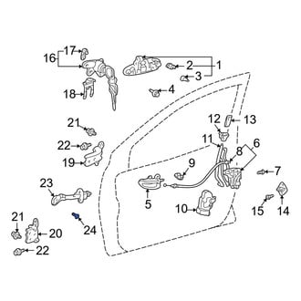 Toyota OE - Door Check Bolt