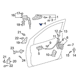 Toyota OE - Front Window Regulator Bolt