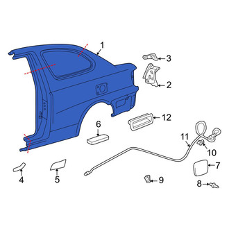 Toyota OE - Rear Left Quarter Panel