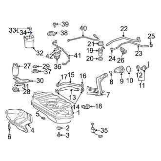 Toyota OE - Fuel Injection Pressure Regulator O-Ring