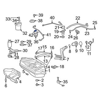 Toyota OE - Fuel Line Retainer