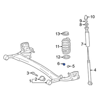 Toyota OE - Upper Suspension Strut Nut