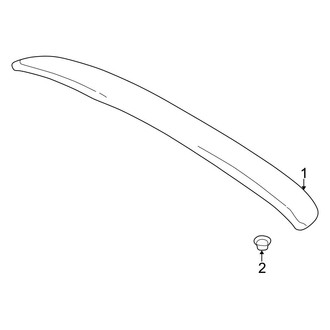 Toyota OE - Trunk Lid - Spoiler