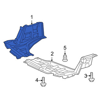 Toyota OE - Front Right Radiator Support Splash Shield