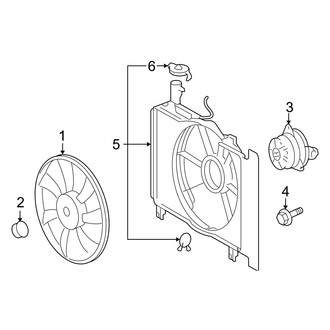 Toyota OE - Cooling Fan (Sedan)