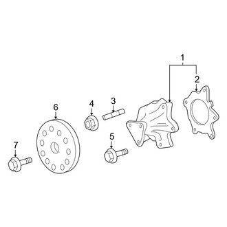 Toyota OE - Cooling - Water Pump (Sedan)
