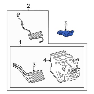 Toyota OE - HVAC Control Module