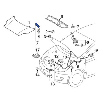 Toyota OE - Hood Seal