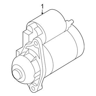 Toyota OE - Electrical - Starter (Base Sedan)