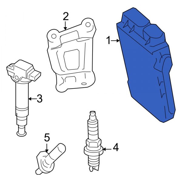 Toyota OE 8966152G30 Engine Control Module (ECM)