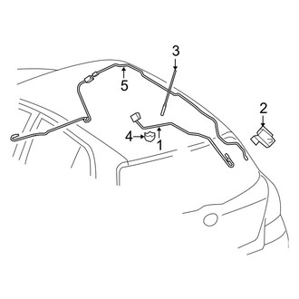 Toyota OE - Electrical - Antenna (Base Hatchback)