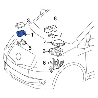 Toyota OE - Right Fuse Box
