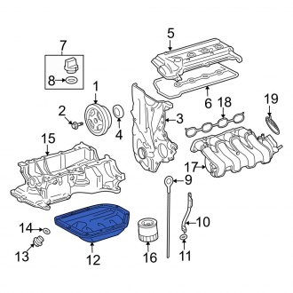 Toyota Echo OEM Engine Parts - Rebuild Kits, Pistons | CARiD