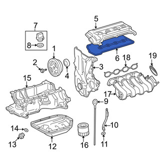 Toyota OE - Engine Valve Cover Gasket