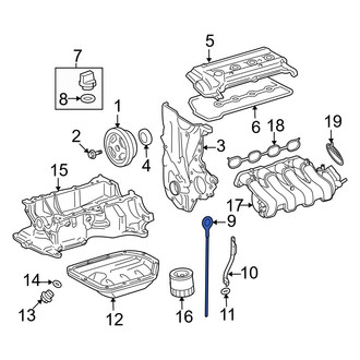 Toyota OE - Engine Oil Dipstick