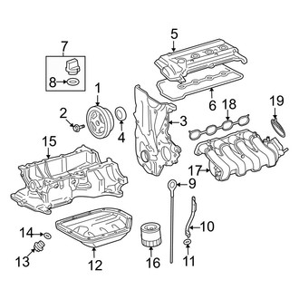 Toyota OE - Engine / Transaxle - Engine Parts