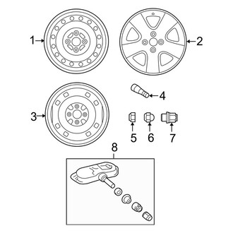 Toyota OE - Wheels (Sedan)