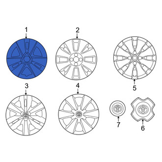 Toyota OE - Wheel Cover