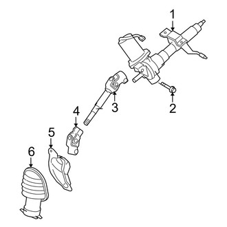 Toyota OE - Steering Column Assembly (Sedan)