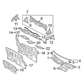 Toyota OE - Cowl Seal