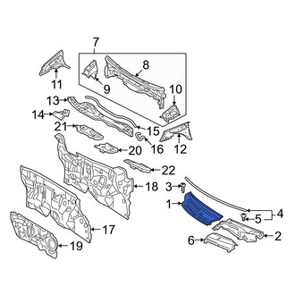 Toyota OE - Right Cowl Cover