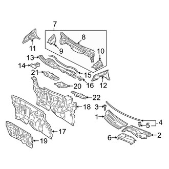 Toyota OE - Cowl Panel