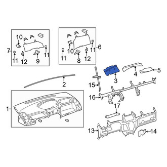 Toyota OE - Instrument Panel Pad