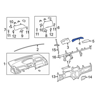 Toyota OE - Instrument Panel Pad