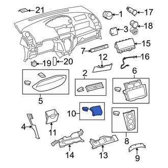 Toyota OE - Instrument Panel Cover