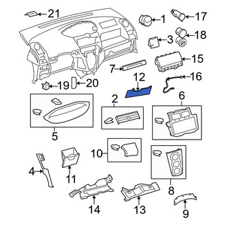 Toyota OE - Lower Instrument Panel Cover