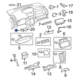 Toyota OE - Instrument Panel Cover