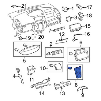 Toyota OE - Instrument Panel Trim Panel