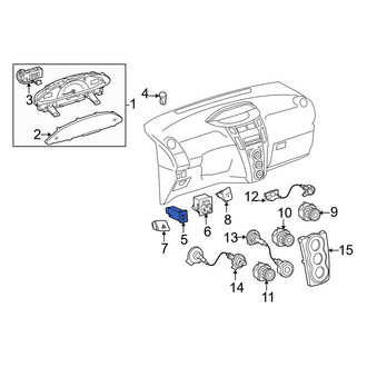 Toyota OE - Instrument Panel Dimmer Switch