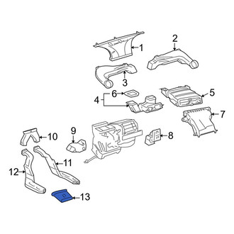 Toyota OE - HVAC Duct Adapter