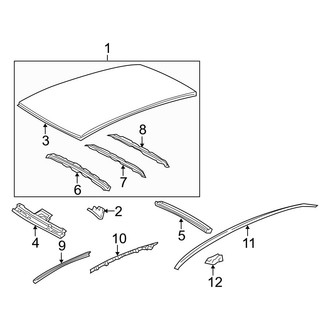 Toyota OE - Roof & Components (Base 2 Doors)