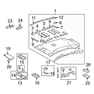 Toyota OE - Roof - Interior Trim (Base)