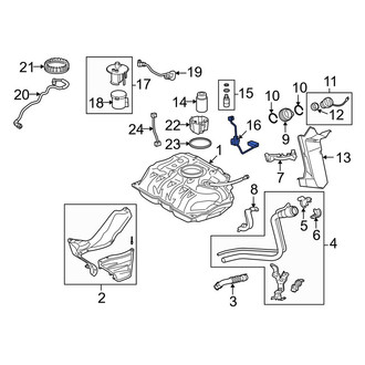 Toyota OE - Fuel Sender and Hanger Assembly