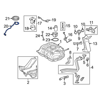 Toyota OE - Fuel Return Line