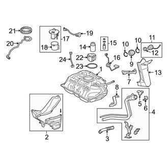 Toyota OE - Fuel System Components