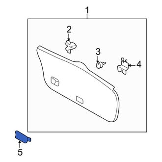 Toyota OE - Liftgate Trim Cover Cap