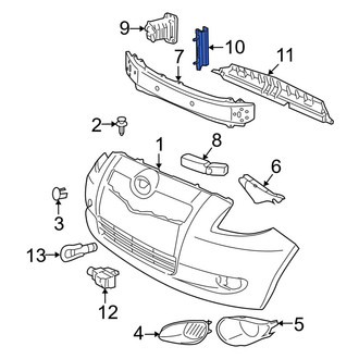Toyota OE - Front Right Radiator Support Baffle