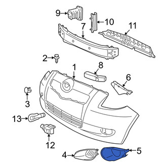 Toyota OE - Front Right Fog Light Trim